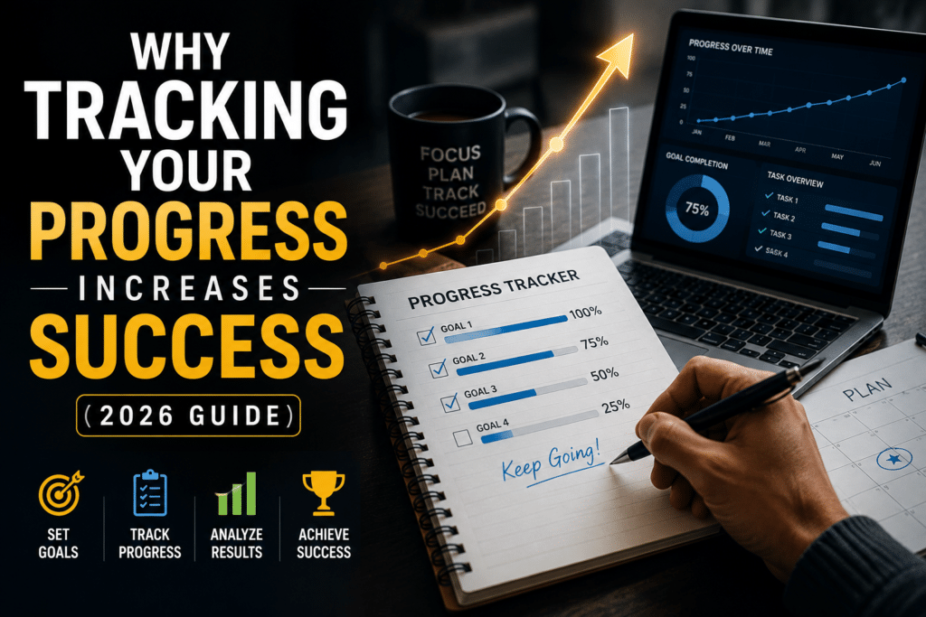 tracking your progress increases success