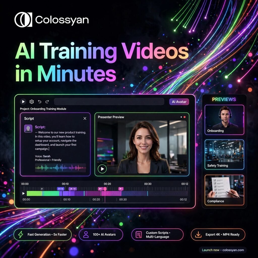 Colossyan AI tool - featured banner