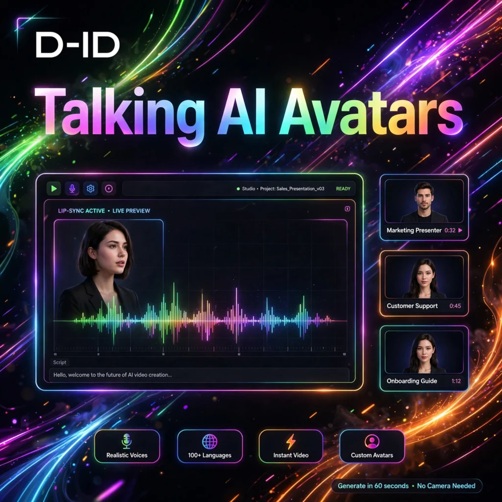 D-ID AI tool - featured banner