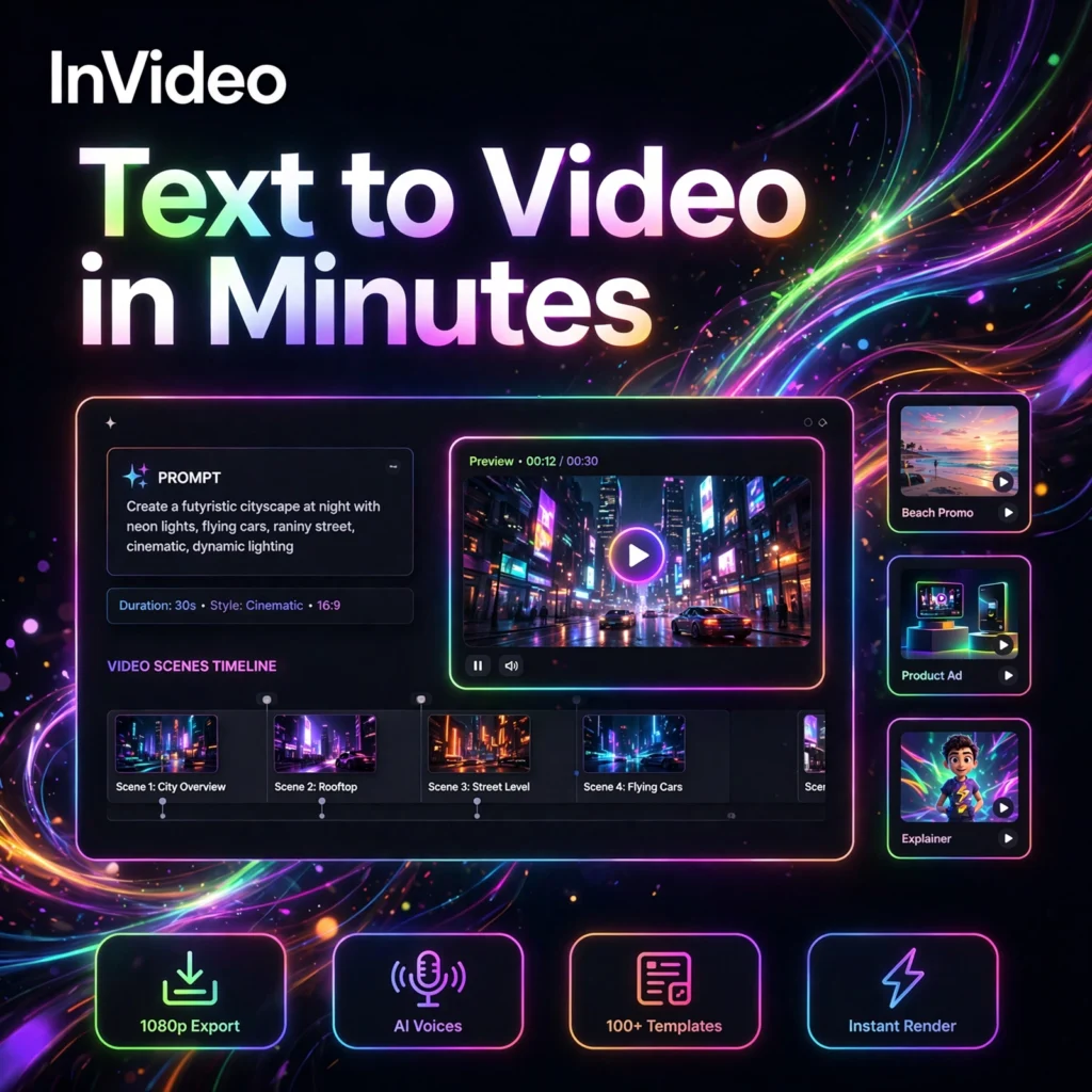 InVideo AI tool - featured banner