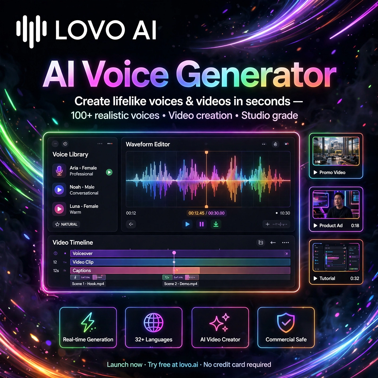 LOVO AI AI tool - featured banner