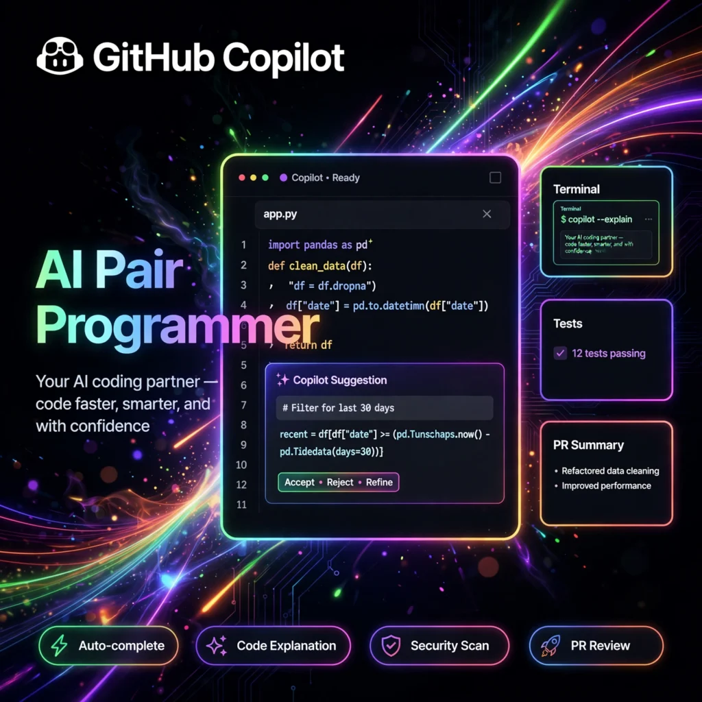 GitHub Copilot AI tool - featured banner