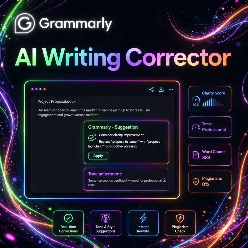 Grammarly AI tool - featured banner