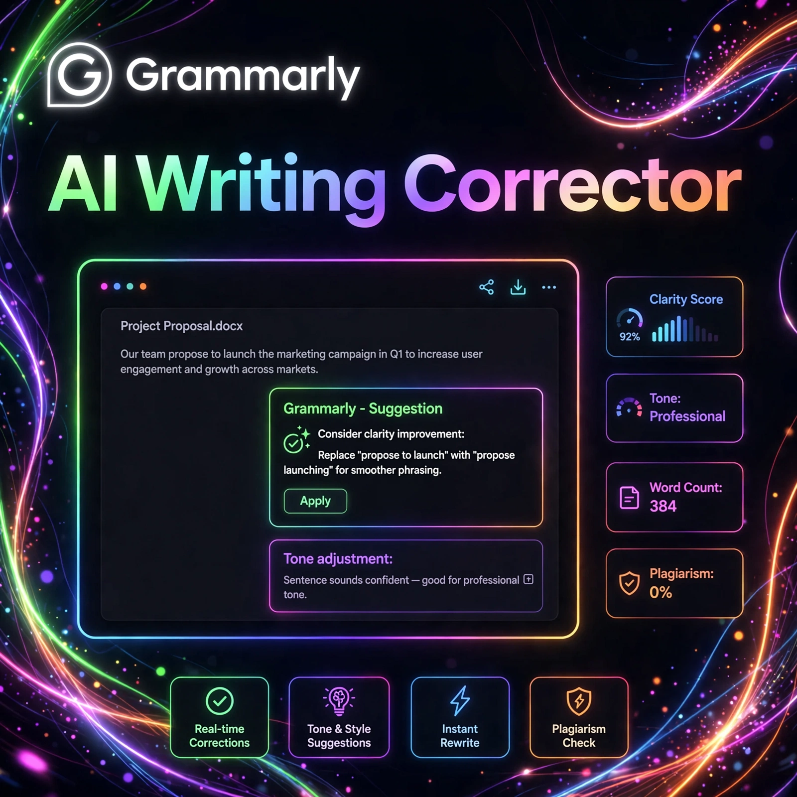 Grammarly AI tool - featured banner