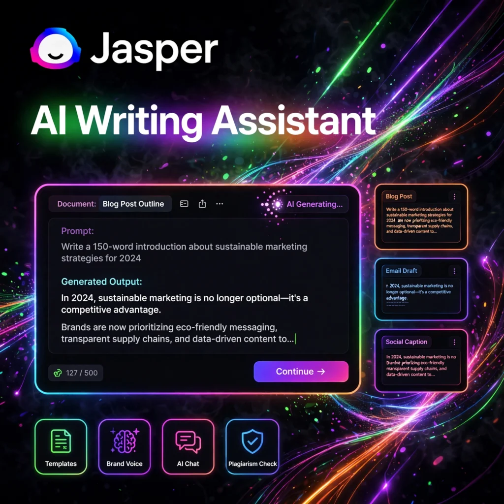 Jasper AI tool - featured banner