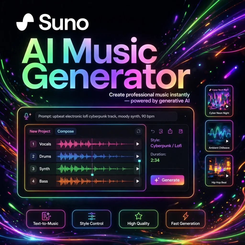 Suno AI tool - featured banner