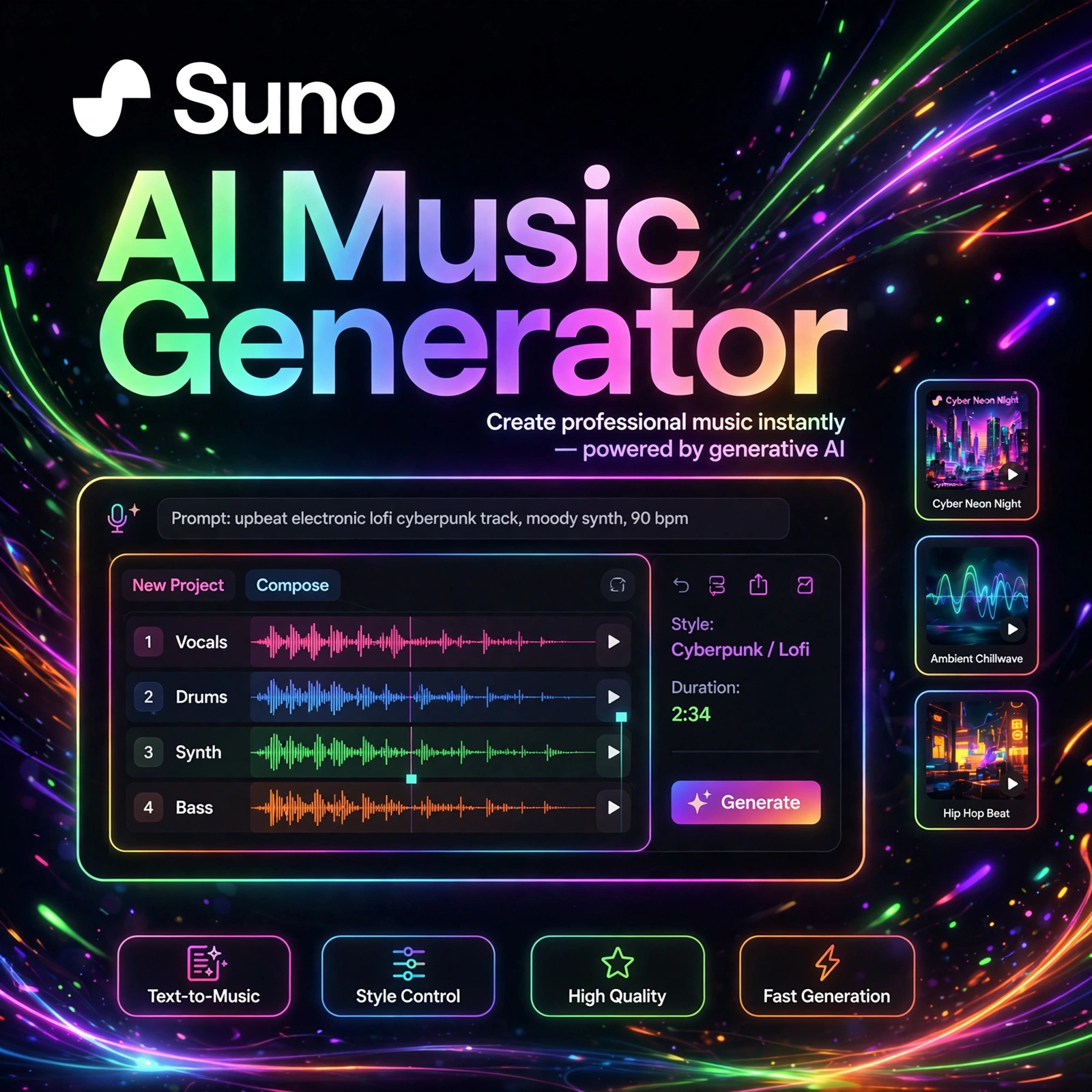 Suno AI tool - featured banner